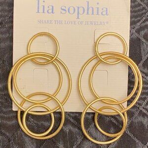 Lia Sophia MULTI-HOOP Earrings